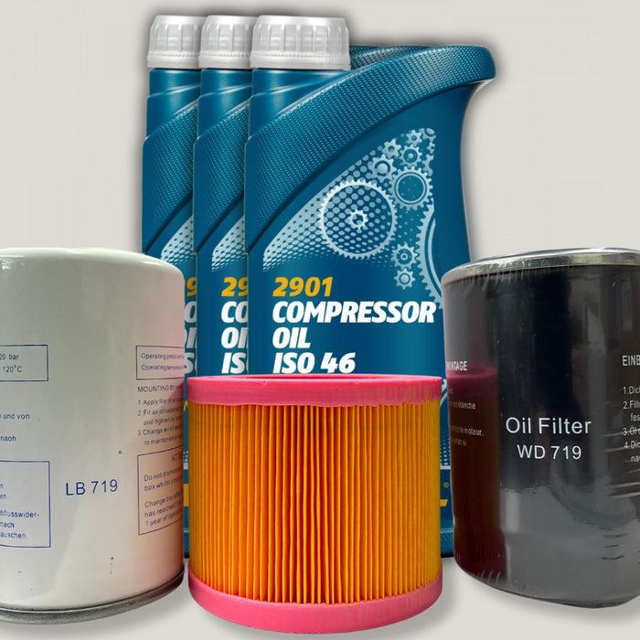 XLPM7.5AT Compressor Service Kit COMBO