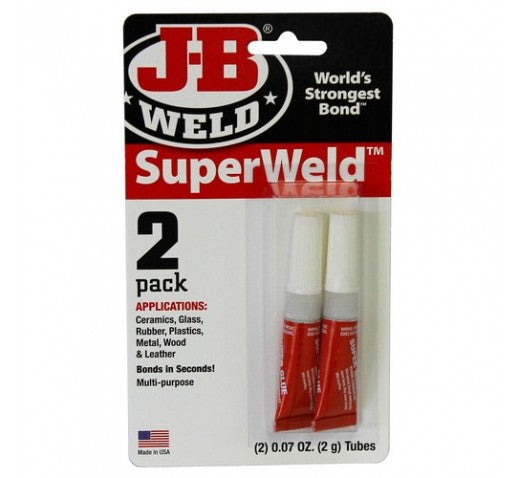 JB WELD COLDWELD TWIN TUBE EPOXY ADHESIVE BOND 2G