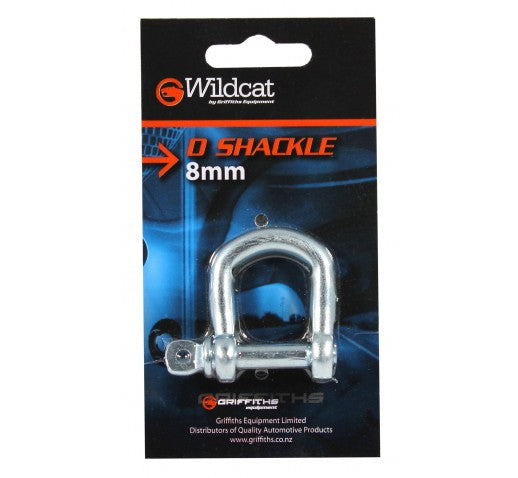 WILDCAT D SHACKLE 8MM