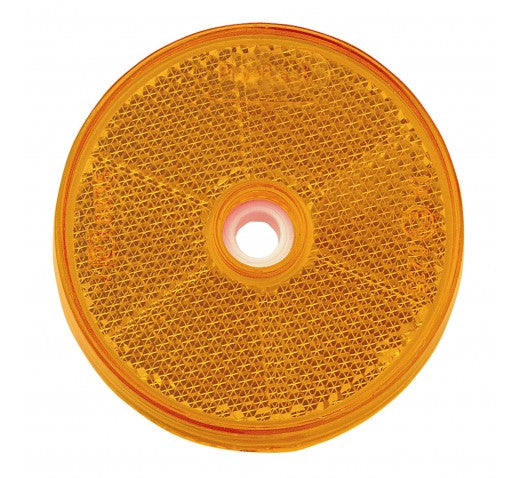 NARVA AMBER REFLECTOR 60MM DIA PK2