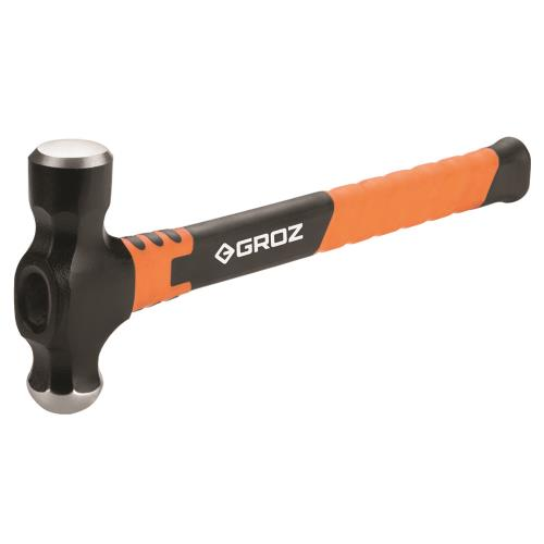Groz Ball Pein Hammer 24oz - Fibreglass Handle 14in