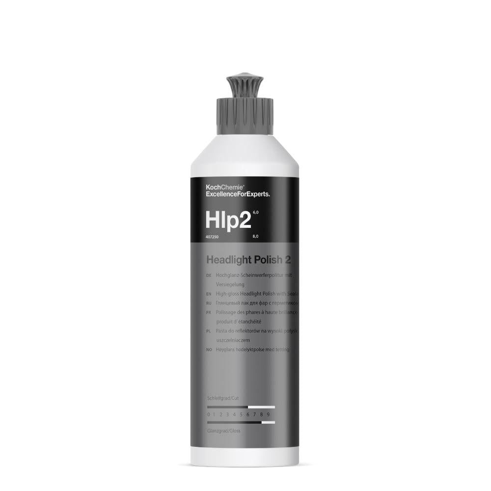 Koch-Chemie Headlight Polish 2 Hlp2 & High-Gloss Acrylic Polish with a Sealant 250ml