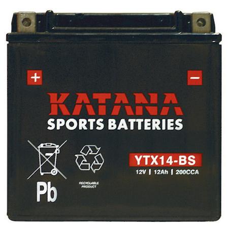 YTX14-BS CENTURY BATTERY-MOTORCYCLE AGM VRLA 12V 12AH