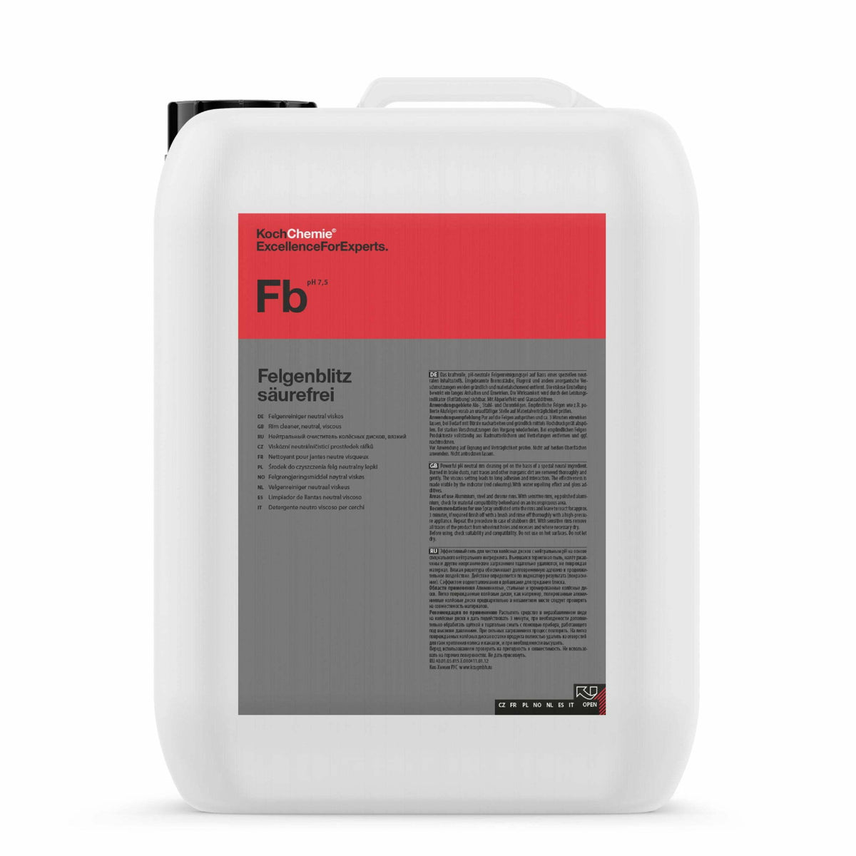 Fb. Felgenblitz säurefrei rim cleaner 10L