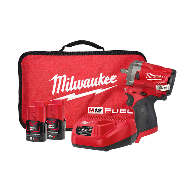 M12 FUEL??? 3/8 STUBBY IMPACT WRENCH WITH FRICTION RING KIT