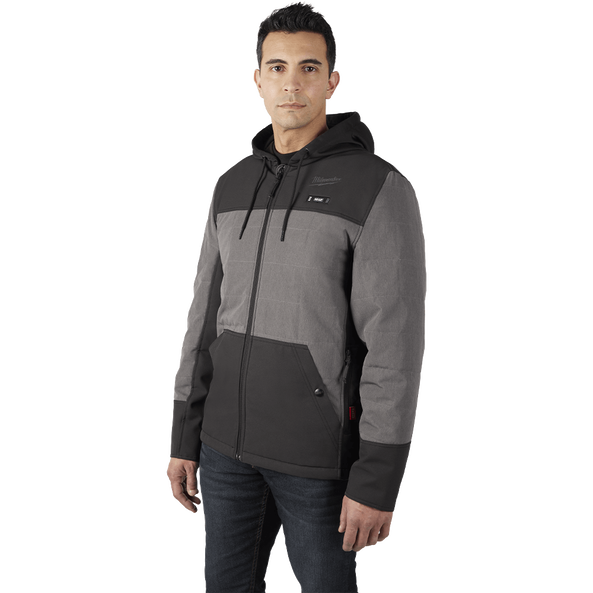 M12 AXIS??? HEATED JACKET GREY