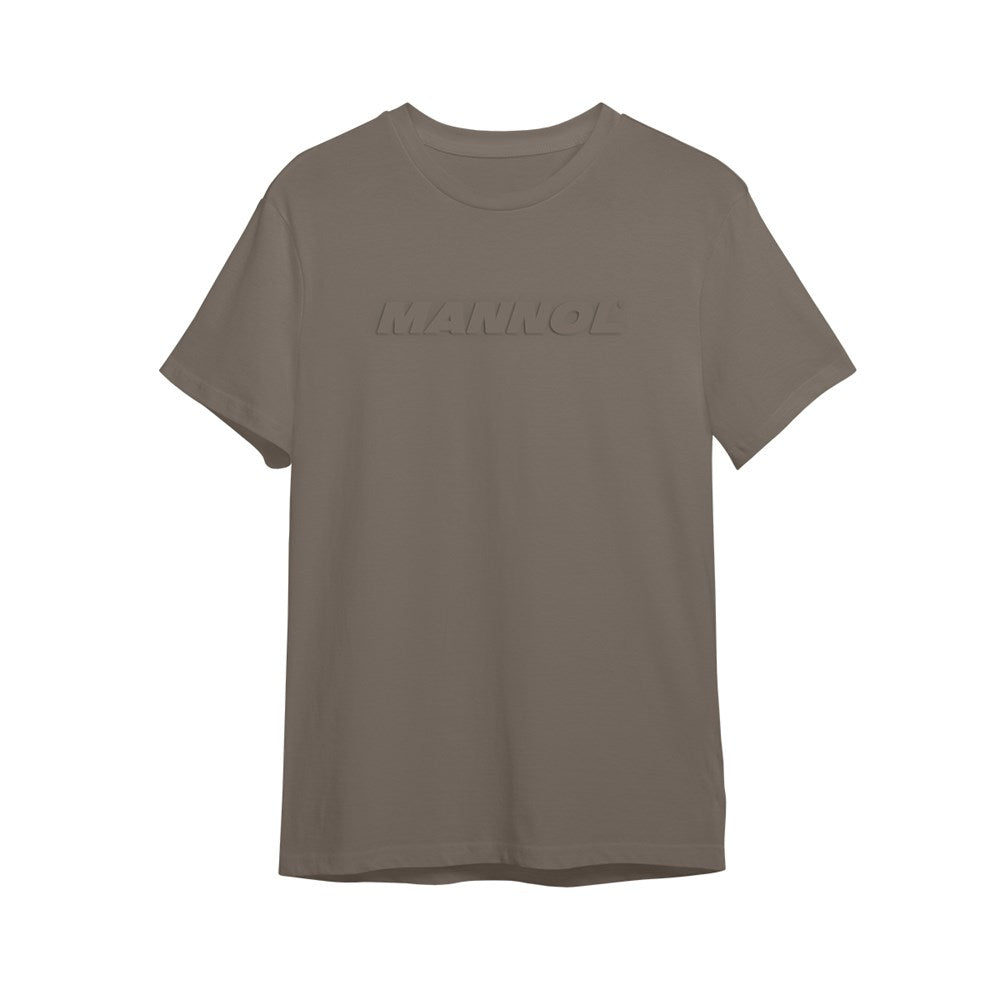 MANNOL 2525 T-shirt with 3D Logo grey(L)