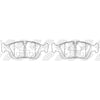 NIBK PN0010 Front Pads For BMW