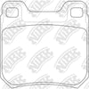 NIBK PN0024 Rear Pads For Chevrolet Holden Opel Saab