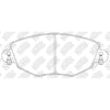 NIBK PN0159 Front Pads For Ford Jaguar Luxgen