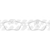 NIBK PN0186 Front Pads For Mini Cooper One