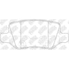 NIBK PN0214 Front Pads For Mercedes-Benz