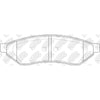 NIBK PN0375 Rear Pads For Chevrolet Daewoo