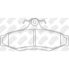 NIBK PN0424 Rear Pads For Daewoo Mitsubishi