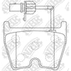 NIBK PN0432W Front Pads For Audi Lamborghini