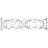 NIBK PN0438 Front Pads For Hyundai Kia NAZA