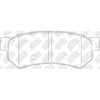 NIBK PN0442 Rear Pads For Chevrolet Daewoo Suzuki