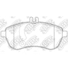 NIBK PN0452W Front Pads For Mercedes-Benz