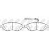 NIBK PN0474W Front Pads For Citroen Flat Peugeot