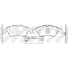 NIBK PN0477W Front Pads For Audi Ford