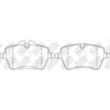 NIBK PN0504 Front Pads For Mini