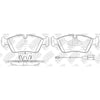 NIBK PN0510W Front Pads For BMW