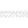 NIBK PN0513 Front Pads For BMW