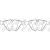 NIBK PN0518 Front Pads For BMW