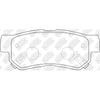 NIBK PN0539 Rear Pads For Hyundai Kia