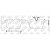 NIBK PN0575W Rear Pads For Mercedes-Benz