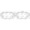 NIBK PN0589 Rear Pads For Mercedes-Benz