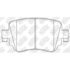 NIBK PN0624 Rear Pads For Audi Skoda Volkswagen