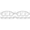 NIBK PN0644 Front Pads For Nissan Renault