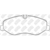 NIBK PN0653 Rear Pads For Mercedes-Benz