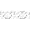 NIBK PN0659 Rear Pads For BMW