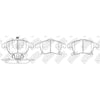 NIBK PN0668 Front Pads For Ford Lincoln