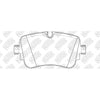 BREMTEC BT24520EL= PN0688 Rear Pads For Audi Volkswagen