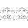 NIBK PN0728 Front Pads For Audi