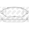 NIBK PN0729 Front Pads For Mitsubishi Nissan Fiat Renault