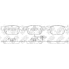 NIBK PN0732W Front Pads For Audi