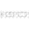 NIBK PN0736 Front Pads For BMW