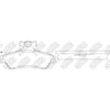 NIBK PN0825 Rear Pads For Chevrolet Holden