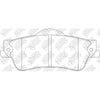 NIBK PN0832 Rear Pads For Chevrolet Holden