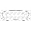NIBK PN1412 Rear Pads For Lexus Toyota