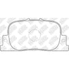 NIBK PN1431 Rear Pads For BYD Daihatsu Toyota Lifan