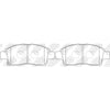 NIBK PN1471 Front Pads For Toyota