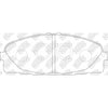 NIBK PN1516 Front Pads For Toyota