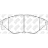 NIBK PN1802 Front Pads For Toyota