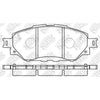 NIBK PN1803 Front Pads For Toyota Hilux Innova