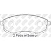 NIBK PN2201 Front Pads For Nissan Suzuki Inffiniti